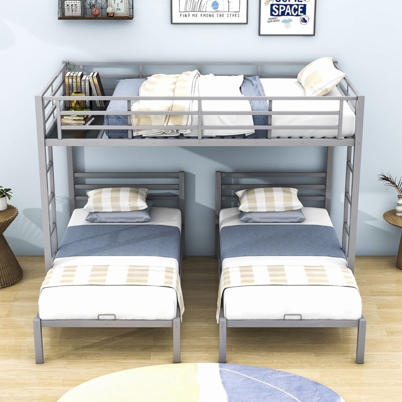 Isabelle & Max™ Carpentras Kids Full Over Twin & Twin Bunk Bed Wayfair